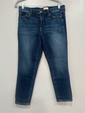 Loft  Modern Denim crop jeans size‎ 6